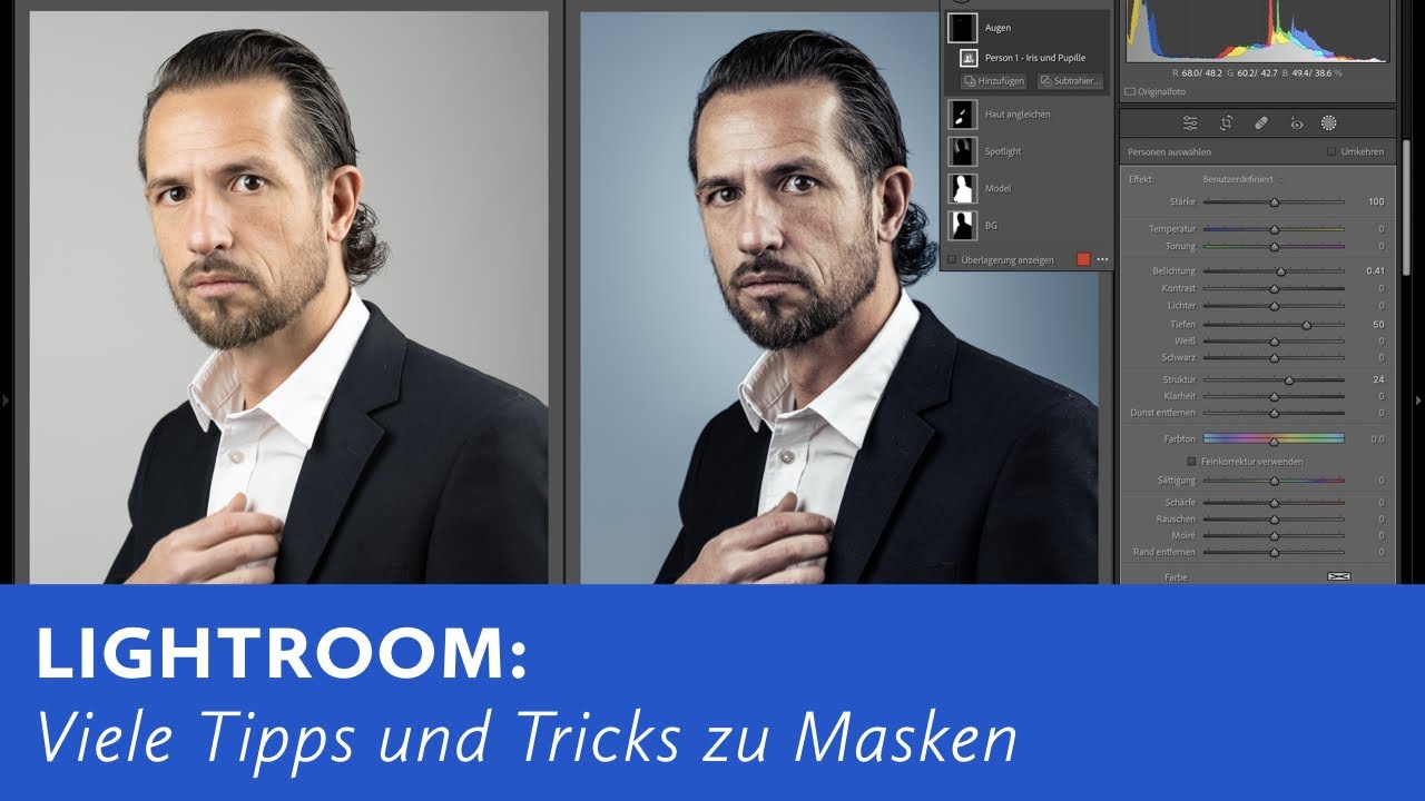Adobe Lightroom: Viele Tipps und Tricks im Umgang mit Masken