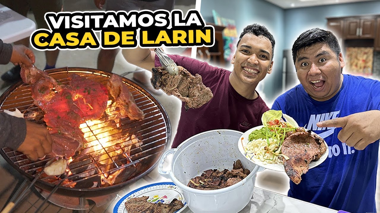 VISITAMOS la CASA de  @Alfredo Larin y @Yudi Vargas *hicimos una rica carneada* 🤤