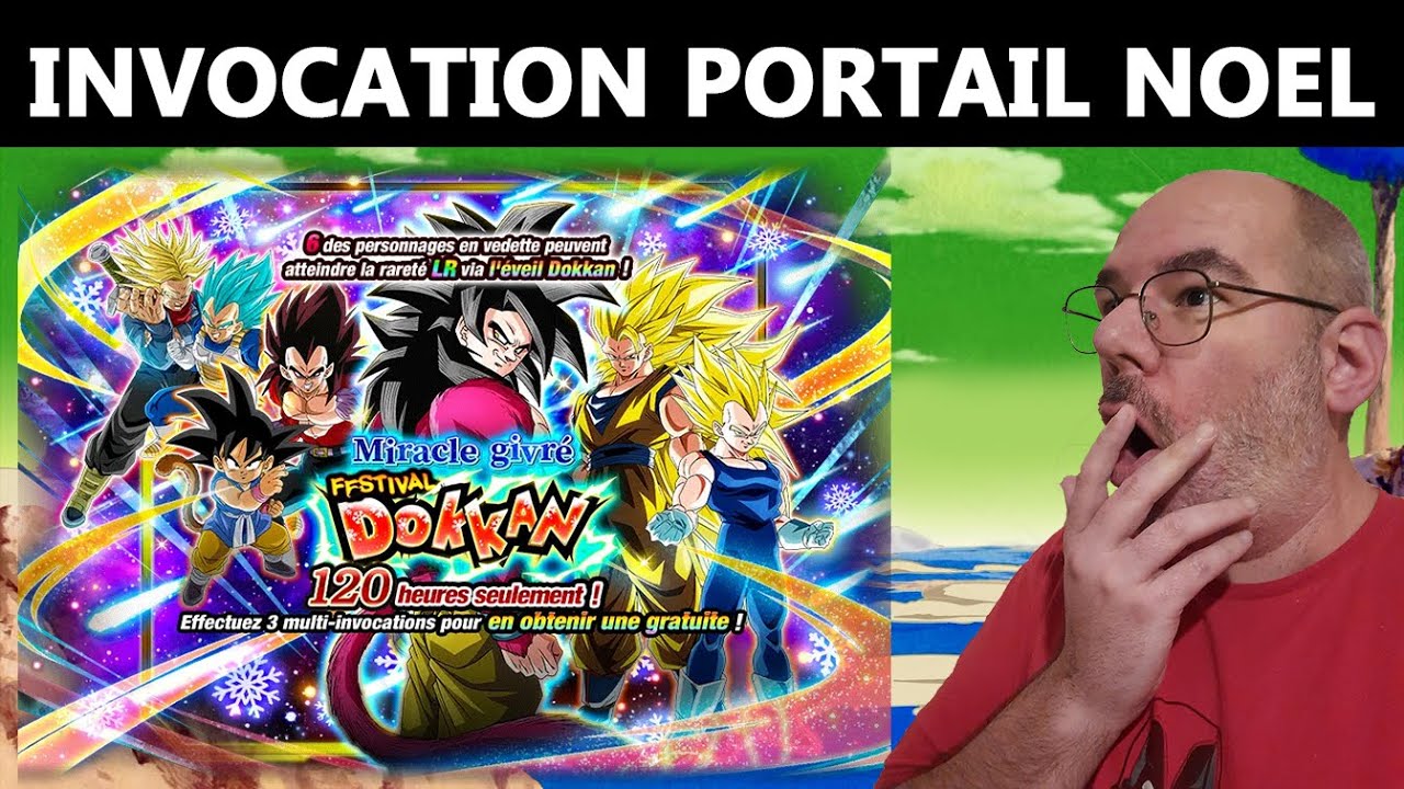 Invocation Noel 2023 : Oh oh oh, Papa Noel dokkan est passé et m'a donné des cadeaux !! [Dokkan]