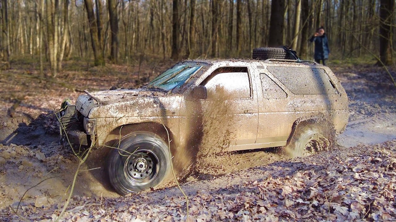 NISSAN TERRANO vs PATROL vs TOYOTA 70 vs NIVA vs UAZ vs OPEL MONTEREY [MUD OFF Road]