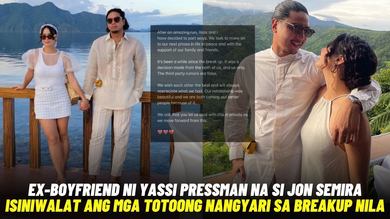 NAGSALITA NA! EX-BOYFRIEND ni Yassi Pressman IBINULGAR ang mga TOTOONG NANGYARI sa kanilangHIWALAYAN