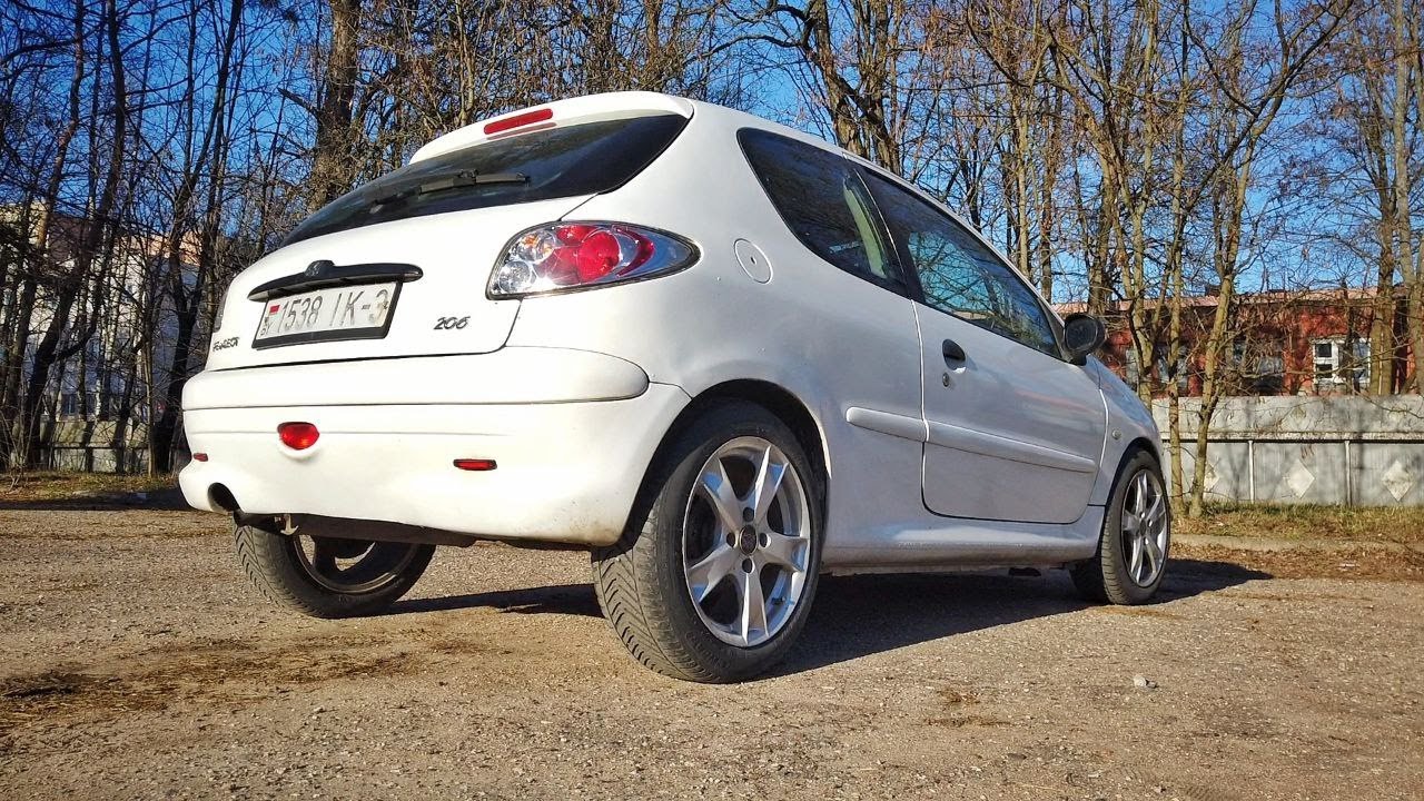 PEUGEOT 206 - ЛУЧШИЙ выбор для первой машины. Неприхотливая лошадка до 3000$. // Бомж-обзор #42