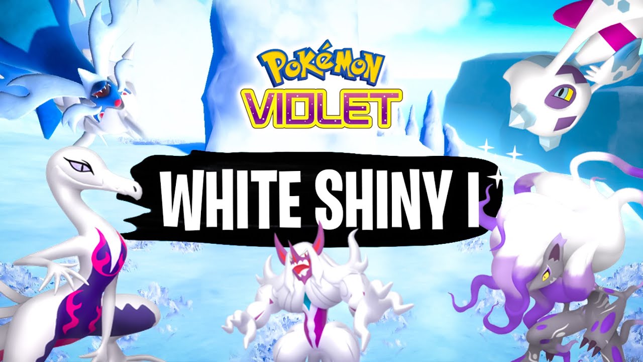 ¿PODRÉ PASAR POKEMON PÚRPURA SOLO CON SHINYS BLANCOS? ✨ - PRIMERA PARTE