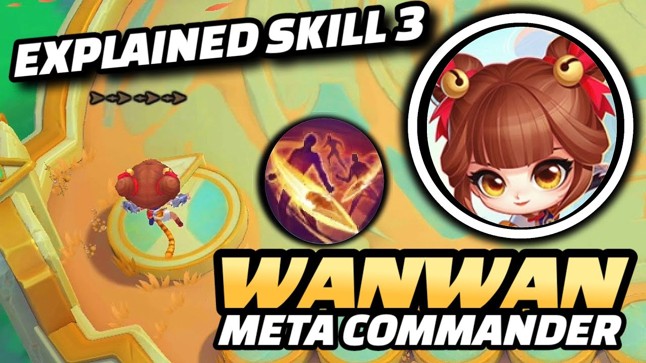 GUIDE/TUTORIAL WANWAN SKILL 3 - New Meta Commander | MLBB MAGIC CHESS BEST SYNERGY COMBO TERKUAT