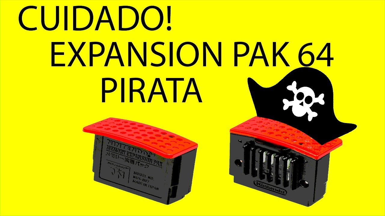 COMO IDENTIFICAR UMA  EXPANSION PAK PIRATA