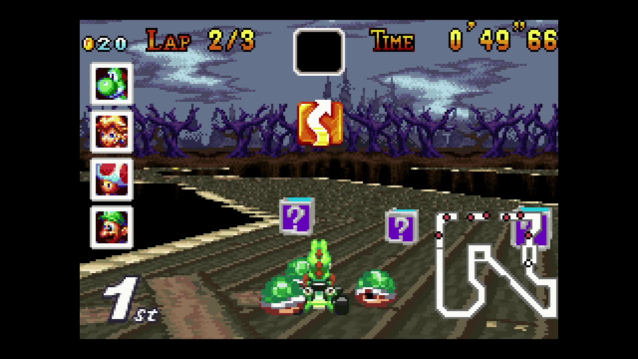 MiSTer FPGA - Mario Kart: Super Circuit [Yoshi 100cc Flower Cup] / Gameboy Advance