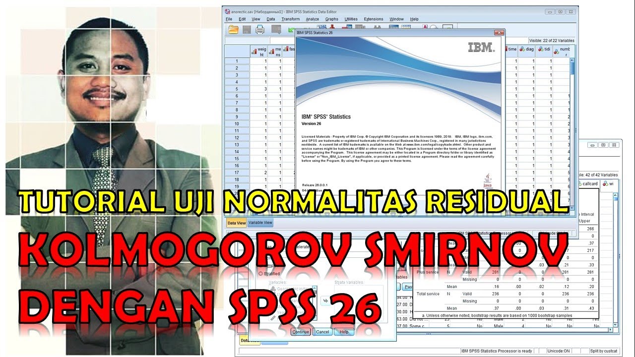 Tutorial Uji Normalitas Kolmogorov Smirnov dengan SPSS Versi 26 Lengkap