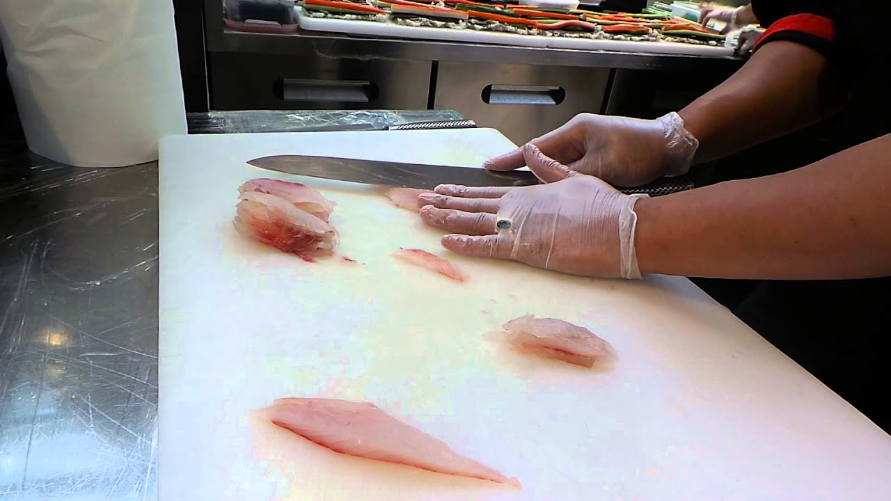 Decoupe dorade pour sushi 2/2