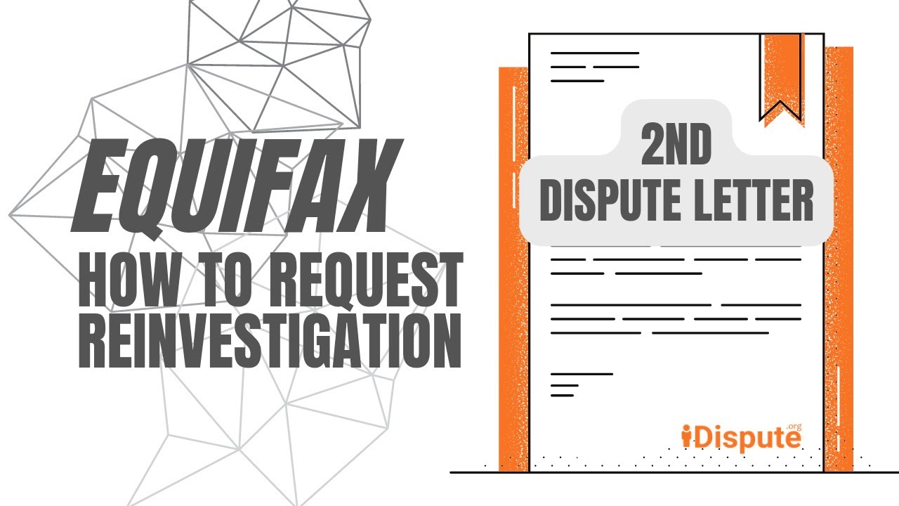Fix Equifax (Round 2): How to Request a Report Reinvestigation - I Dispute & Repair Credit Fast