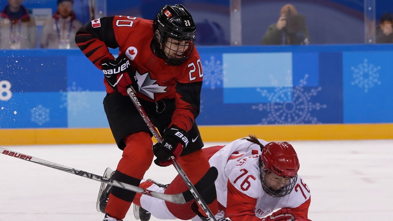 Olympic hockey forward Sarah Nurse on her athletic family