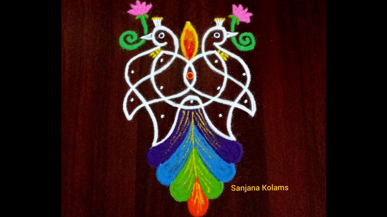 1654. Deepawali SpecialKambiKolam 5 Dot Small Easy and Beautiful KambiKolam LatestMuggu PandagaMuggu