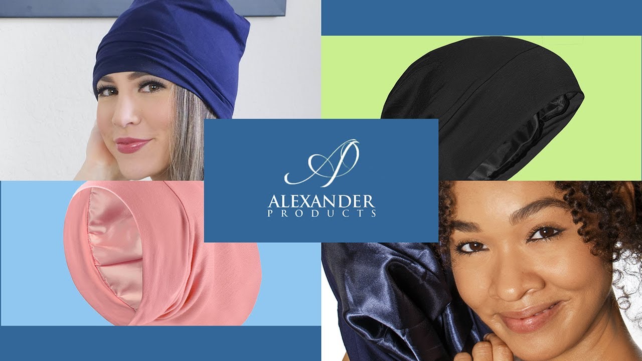 Satin Lined Sleep Cap Adjustable Bonnet for Natural Curly Hair