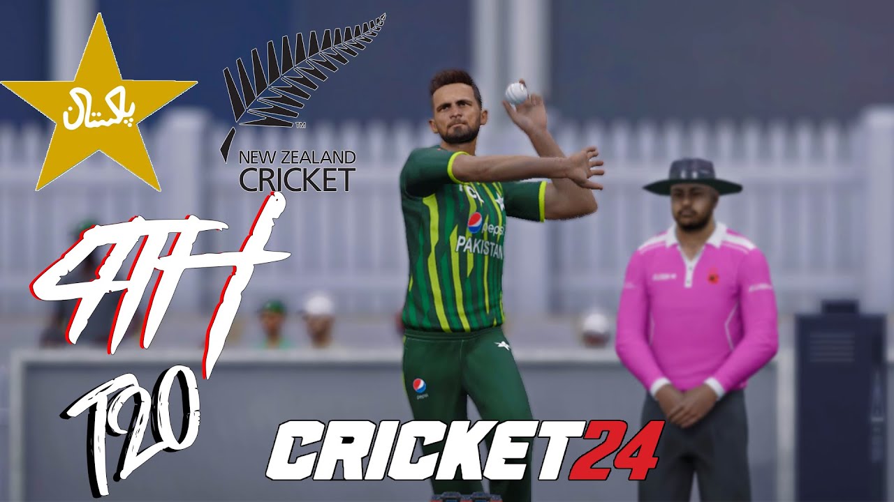 PAKISTAN VS NEW ZEALAND 4TH T20I MATCH | CRICKET 24