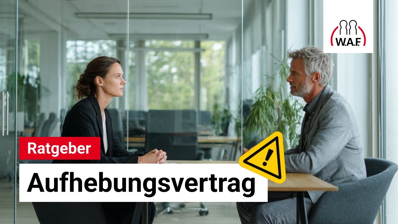 Aufhebungsvertrag - Was müssen Arbeitnehmer beachten? | Betriebsrat Video