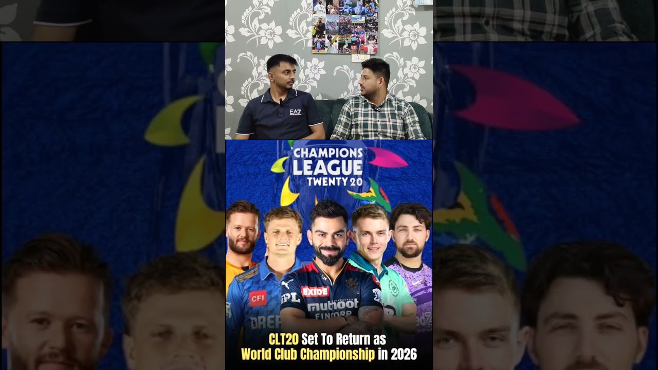 🚨 Champions League T20 Returns? Virat Kohli's RCB Could Be Back! 🏆🔥