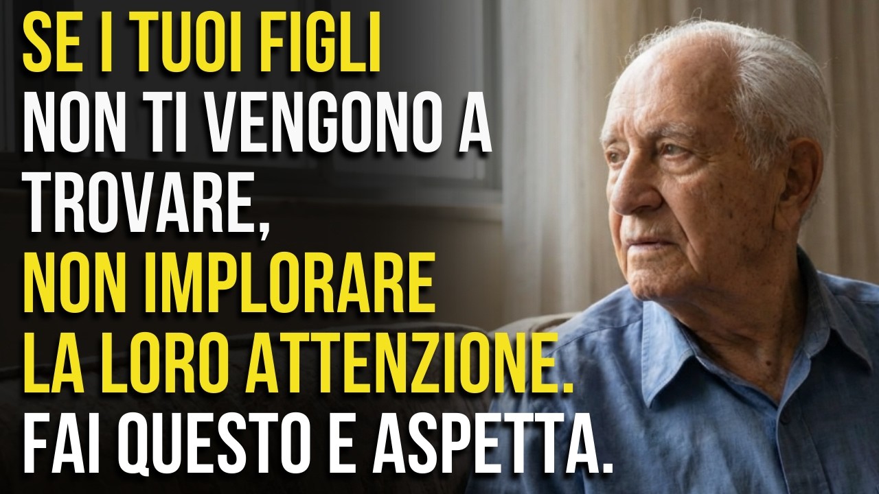 Ho 91 Anni, I Miei Figli Non Mi Venivano Mai A Trovare, Ma Quando L’ho Fatto Sono Venuti Subito