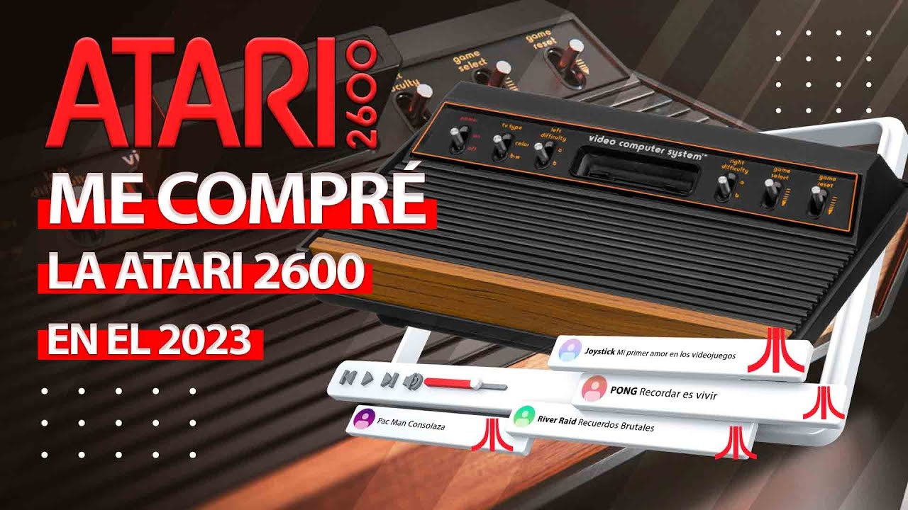 Me compré la Atari 2600 en el 2023 | Una consola histórica