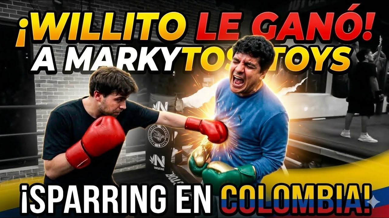 Willito Gana A Markitos Toys SPARRING DE BOXEO EN COLOMBIA | LONCHE FES #lonche #willito #westcol 