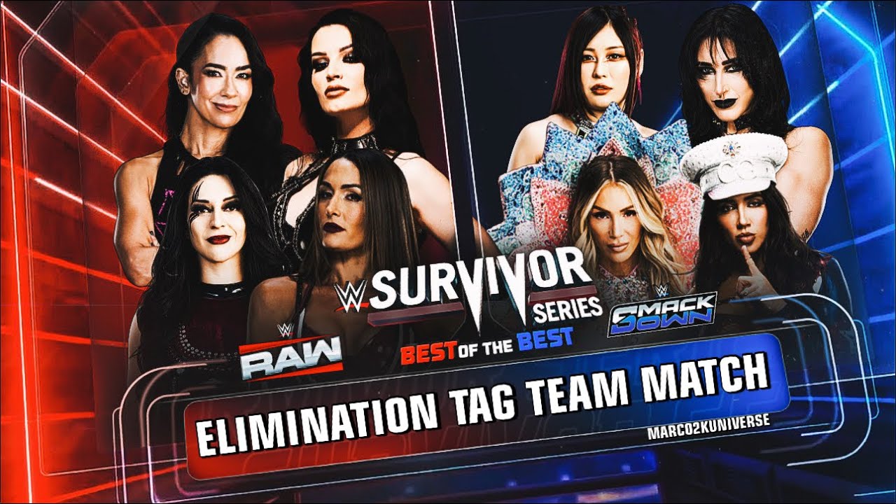 Team RAW vs Team SmackDown - Traditional Survivor Series Elimination Tag Team Match