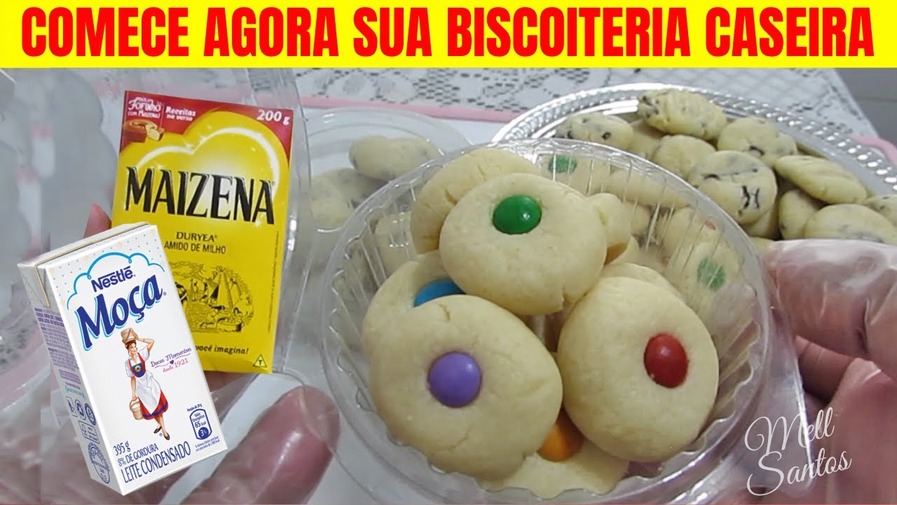 ASSIM FICA FÁCIL GANHAR DINHEIRO FAÇA DOIS BISCOITOS COM A MESMA RECEITA 😱