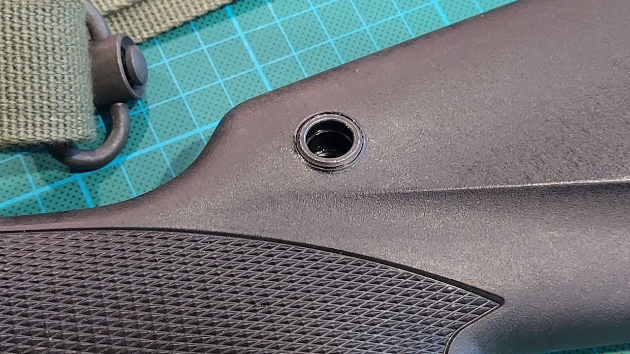 How to install QD cups to plastic stock?