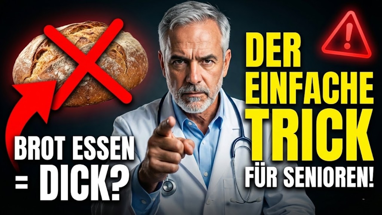 Brot essen ohne dick zu werden? Der einfache Trick für Senioren