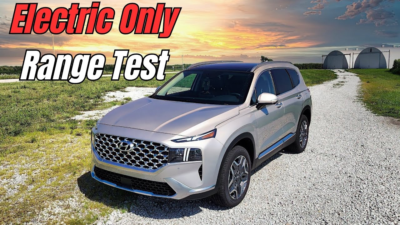 To the Limit! - Electric Range Test w/ 2023 Santa Fe PHEV .
