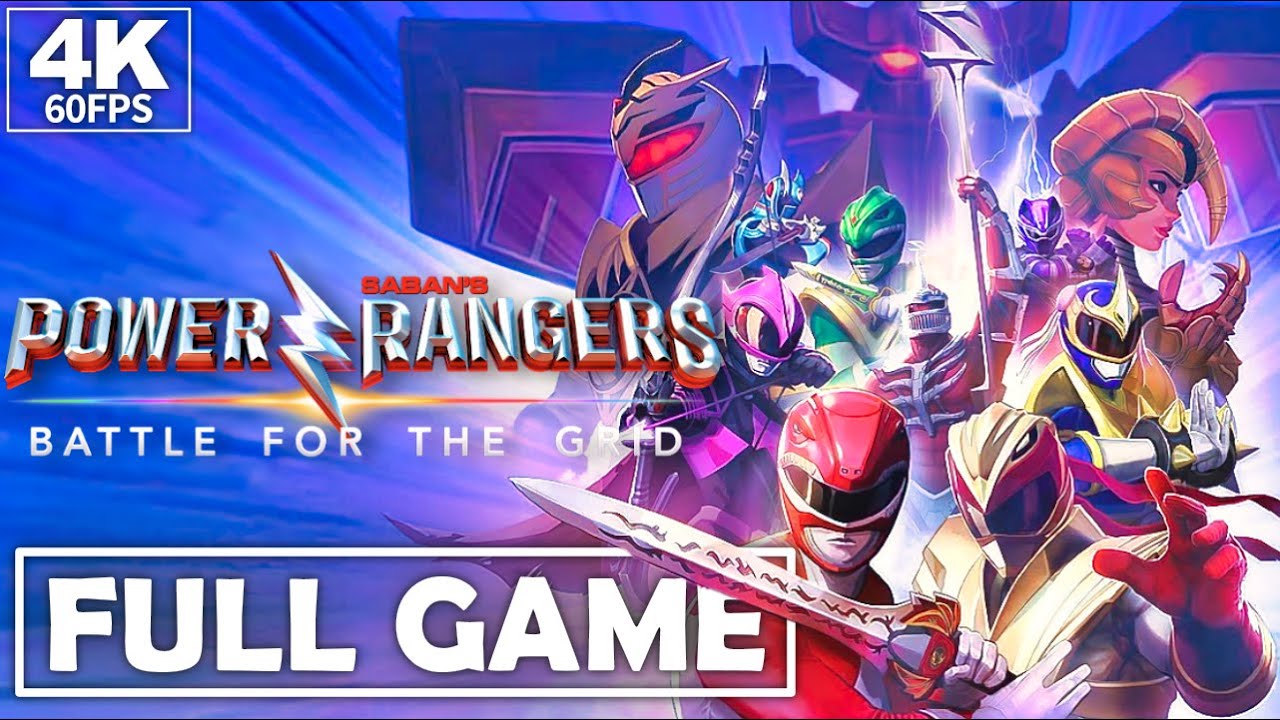 Power Rangers: Battle for the Grid PS5 PRO Gameplay FULL GAME [4K 60FPS]