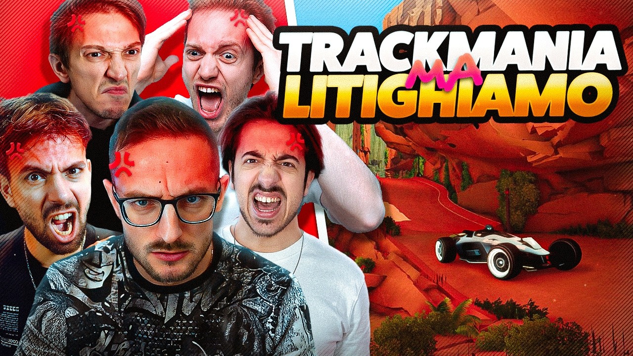 LE MAPPE PIU' BELLE DI TRACKMANIA...CI FANNO LITIGARE! w/ROHN, DREAD, DELUX, GABBO e il MASSEO 🏎️