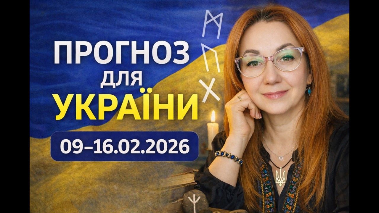 Нумерологічно-рунічний прогноз для України на 9–16 лютого 2026.
