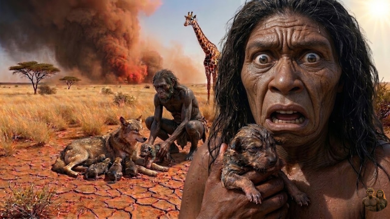 The Prehistoric Mysterious Story of a Snatched Giant Egg&mdash;A Hominid, a giant Lion& Furious Bee Swarm