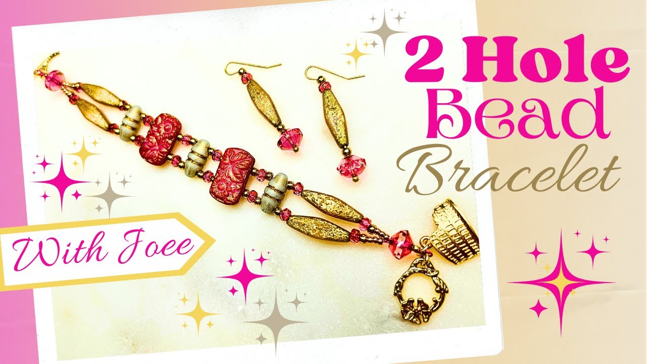 OLD WORLD CZECH BEAD BRACELET & EARRINGS