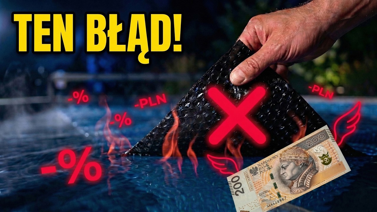 Twój basen traci 70% ciepła. Powód to nie pogoda!