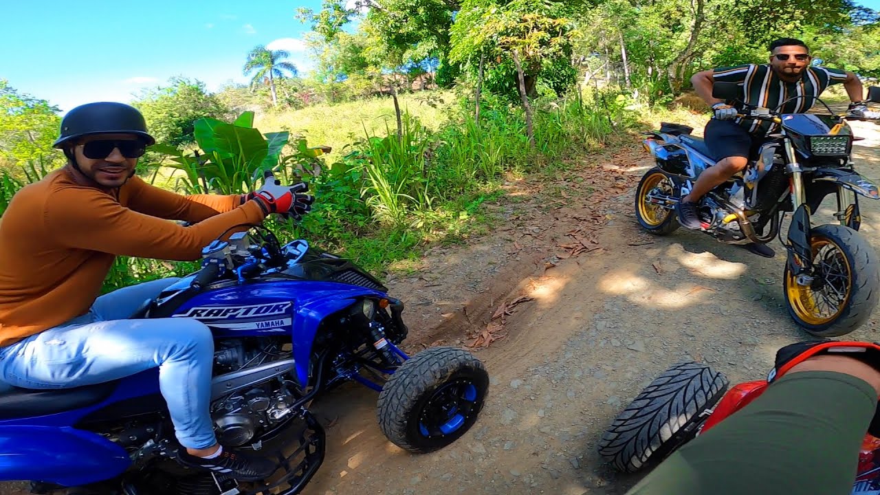 Visitando Una Hermosa Cascada en Cuatrimotos y Suzuki 400 SM - Salto de la Cima