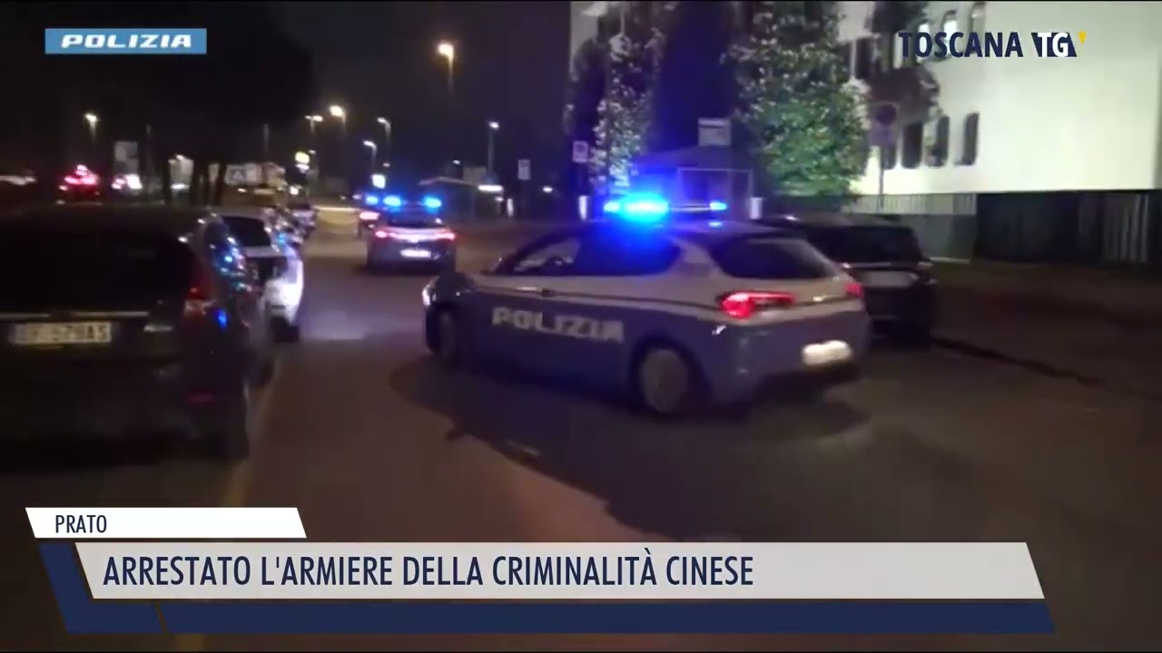 2026-03-25 PRATO - ARRESTATO L'ARMIERE DELLA CRIMINALIT&Agrave; CINESE