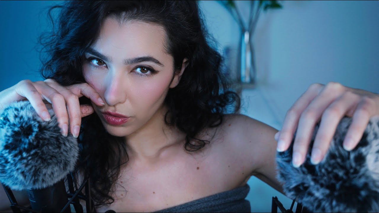 It's Impossible to Stay Awake with this ASMR video  💤 (countdown, face touching, fluffy mics)