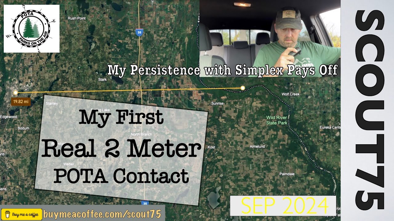 My First Real 2 Meter POTA QSO