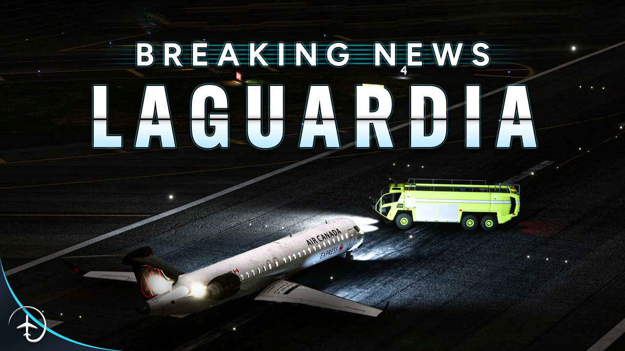 LaGuardia Airport Crash | Pilots React Live