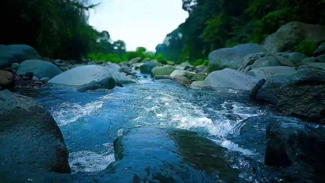 🍃 Gentle River Flow ASMR Sounds for Deep Sleep, Relaxation & Mental Calm