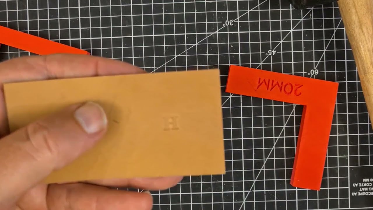 Comment utiliser des matoir 3d sur du cuir?