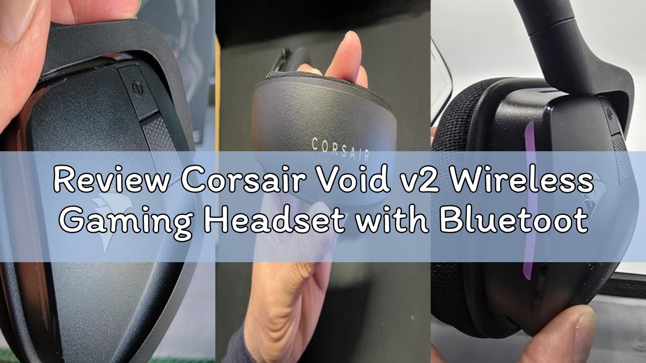 Review Corsair Void v2 Wireless Gaming Headset with Bluetooth for PC, PS5, PS4, Switch & Mobile – Do