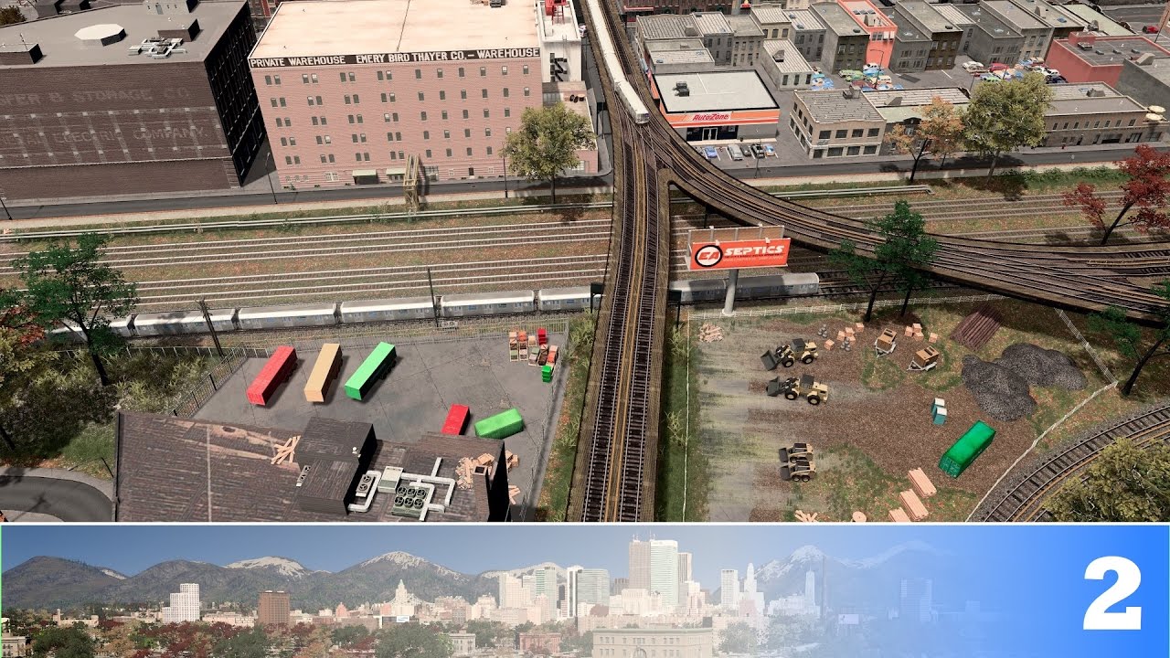 Cities: Skylines - SUBWAY RIDE #2