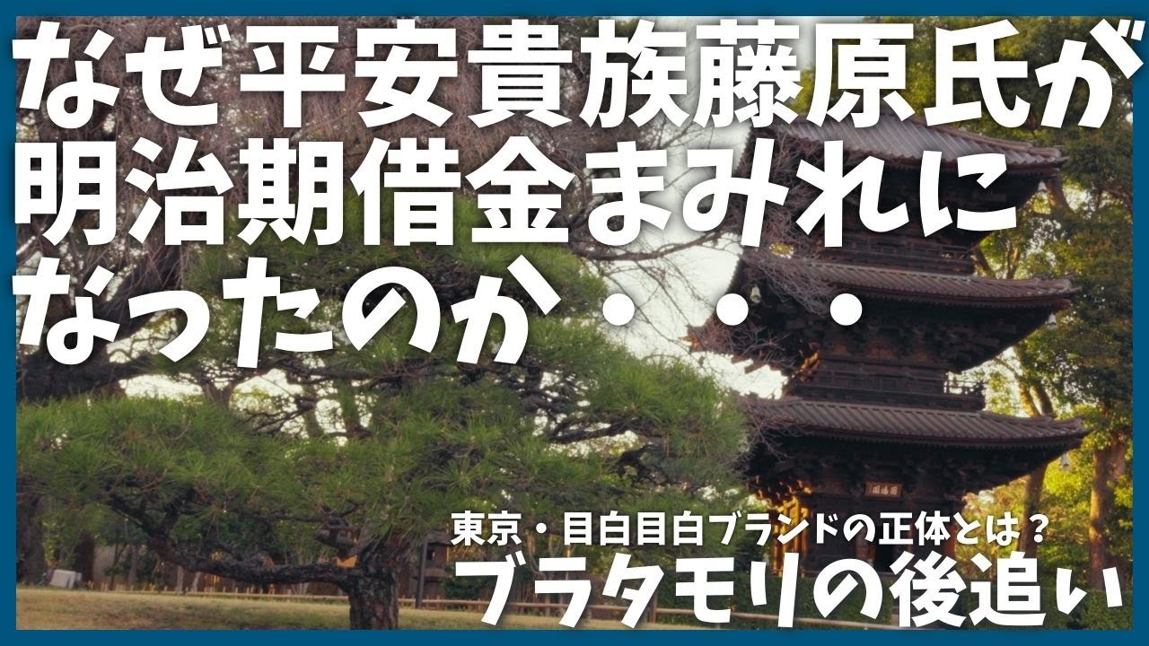 【後編】ブラタモリ「目白ブランドの正体とは？」を後追い【歴史】【坂】【椿山荘】【田中角栄】【近衛文麿】【目白】【大名】【解説】