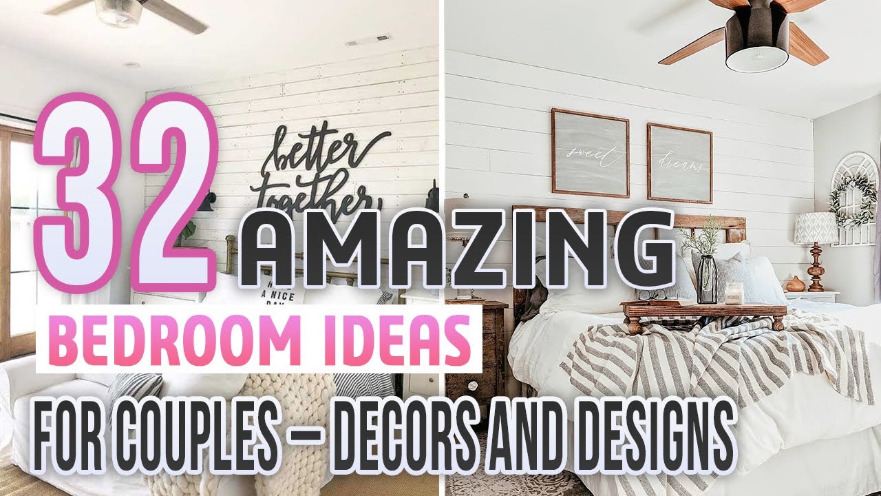 32 Amazing Bedroom Ideas For Couples &ndash; Decors and Designs