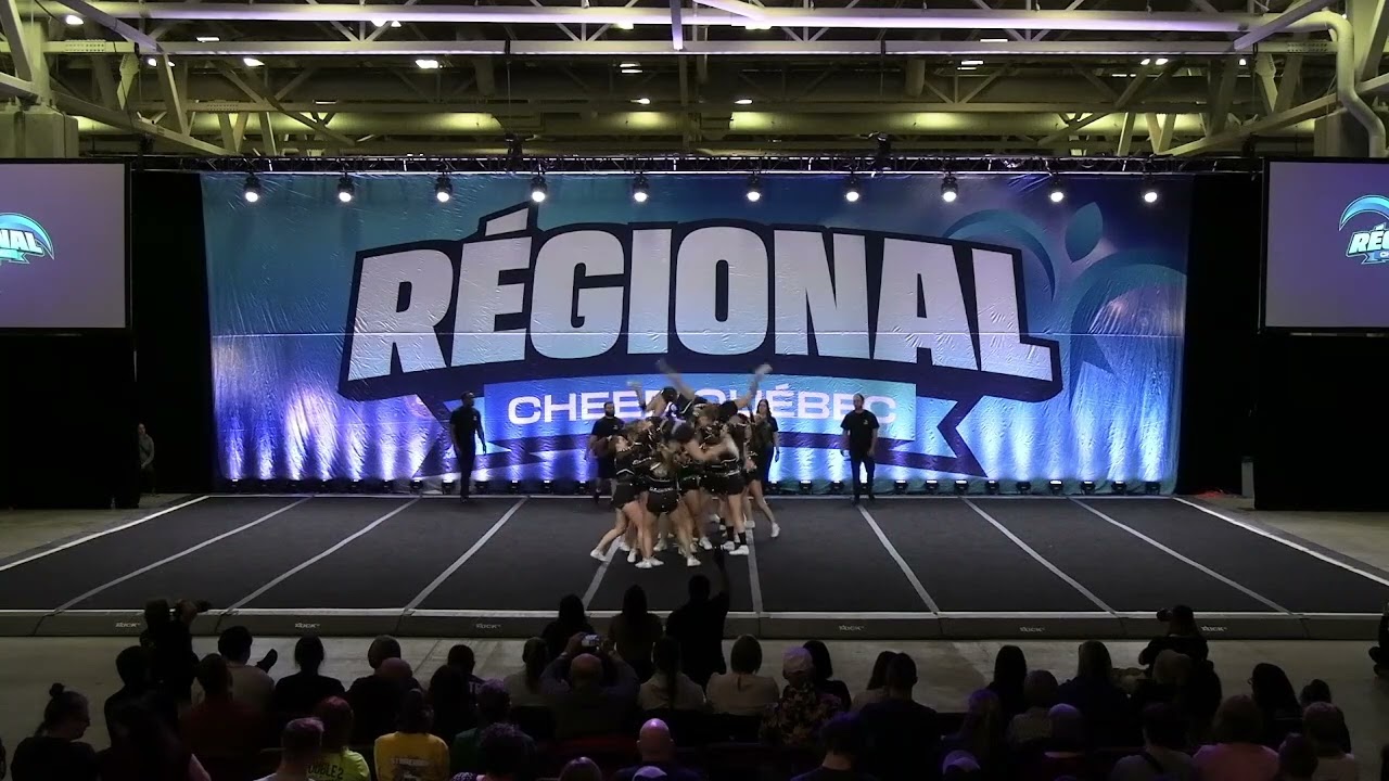 Faucons Cheer Élite - Eclipse - Compétitif - Open AG niveau 6