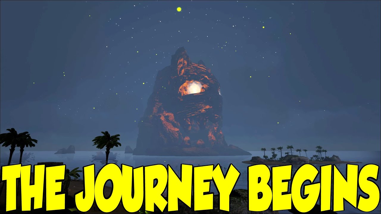 Ark Survival Evolved CENTERMAP The Journey Begins! Raid