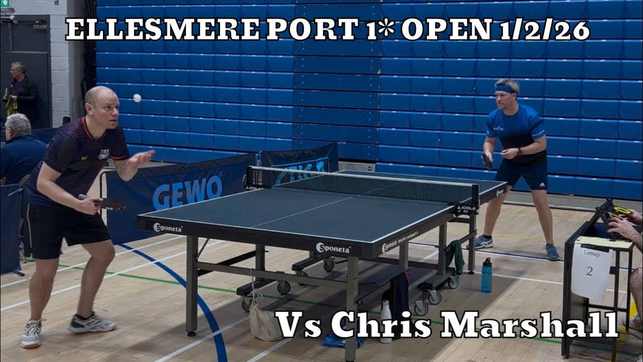 Neil Myatt vs Chris Marshall | Ellesmere Port 1* Open | 1/2/26
