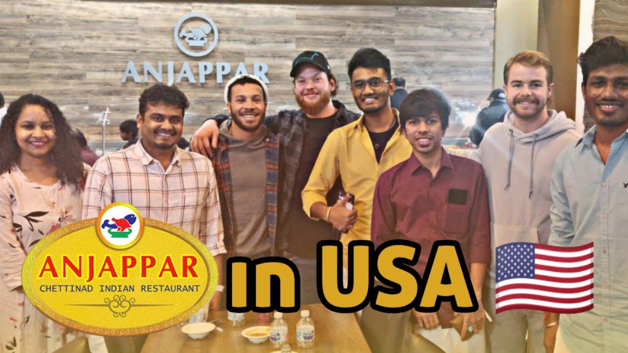 Trying out the Famous Anjappar Chettinad in USA 🇺🇲 | Unlimited Buffet | தமிழில்
