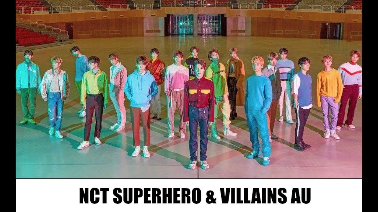 nct superhero&villians au