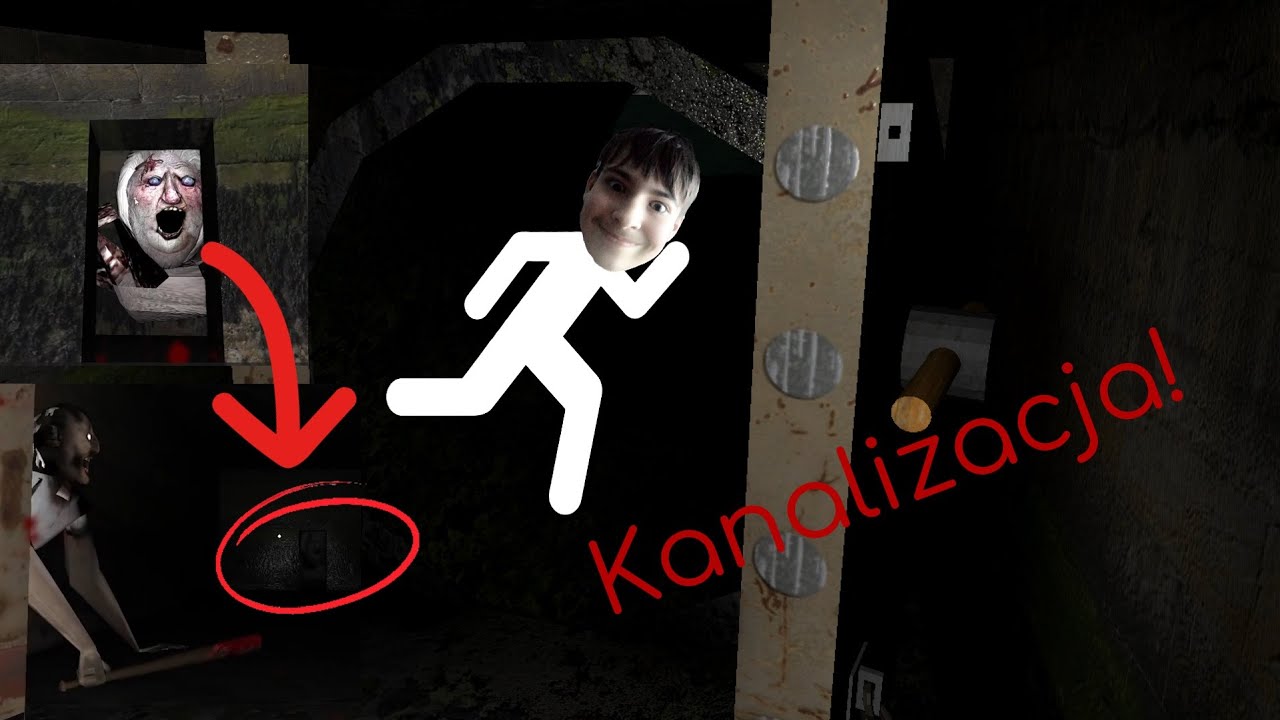 UCIECZKA KANALIZACJĄ! COŚ TU CUCHNIE! | Granny #4